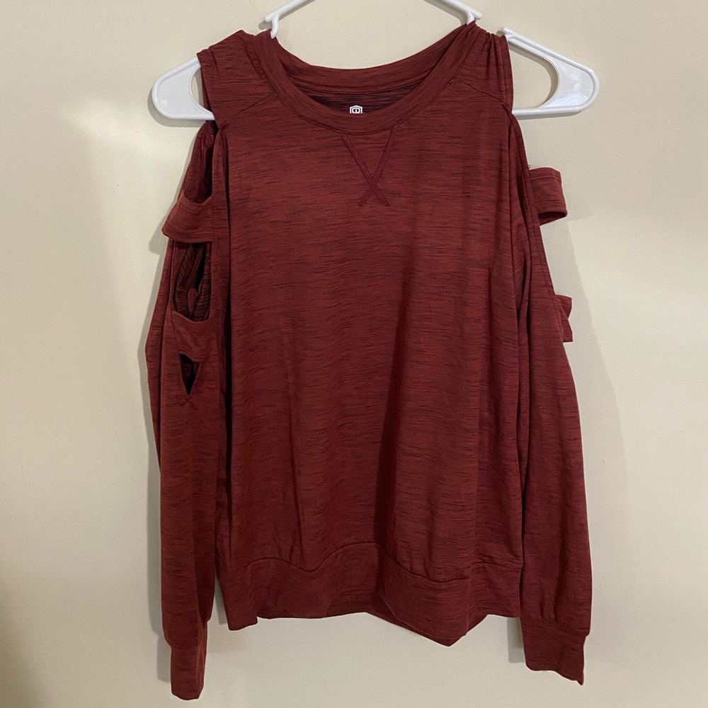 Cold Shoulder Long Sleeve